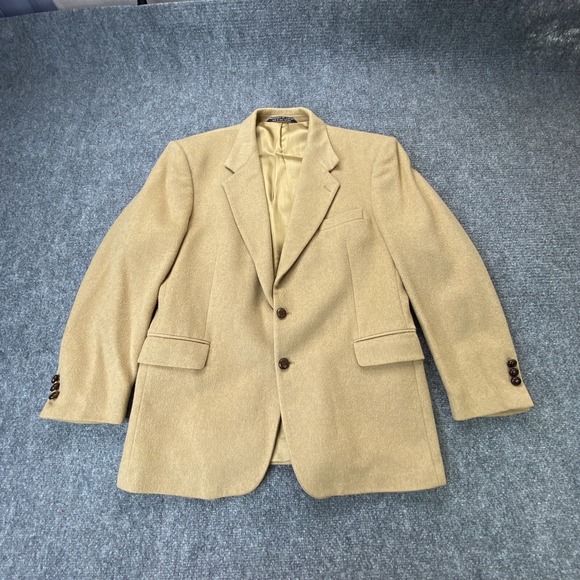 Tailors Row | Suits & Blazers | Vtg 9s Tailors Row Finery 42r Camelhair ...